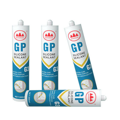 قیمت خوب درزگیر سیلیکونی اسیدی با گیرش سریع 340 گرم زمان پوست بستن 10 دقیقه برای پروژه های شیشه بزرگ آنلاین