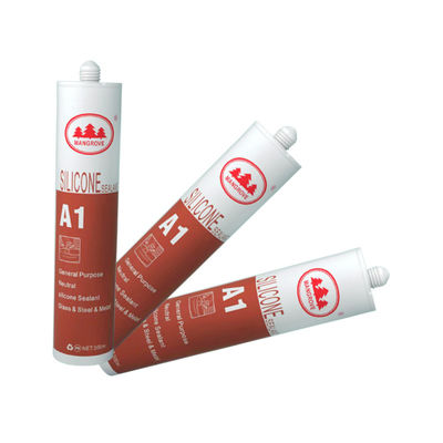 قیمت خوب درزگیر سیلیکونی اسید سیاه با قدرت صنعتی برای پنجره و درب 300 میلی‌لیتر آنلاین