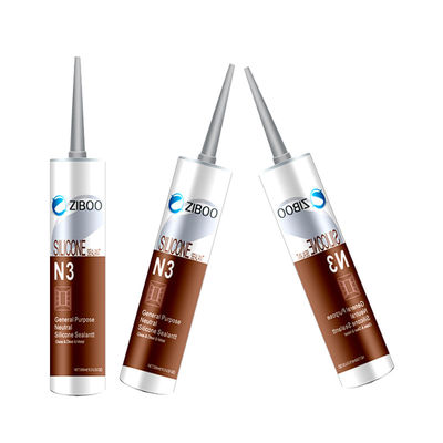 قیمت خوب خشک کردن سریع چسب شیشه خنثی ضد آب و هوا 300 میلی لیتر سیاه برای دیوارهای پرده شیشه ای آنلاین