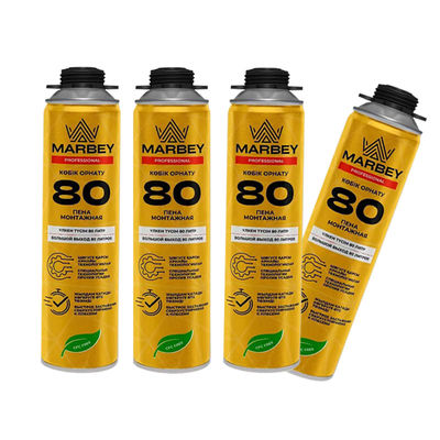 قیمت خوب OEM اسپری فوم عایق بندی مهر و موم مایع PU فوم چسب ضد آب آنلاین