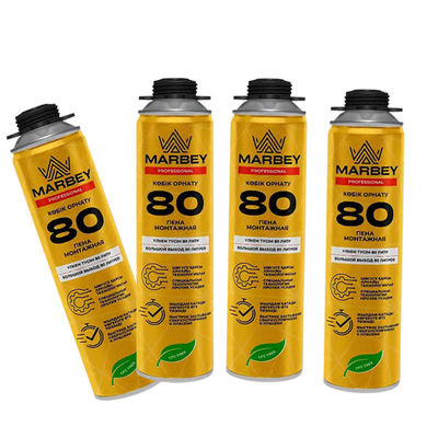 قیمت خوب تولید مستقیم 750 میلی لیتر فوم کشش پذیر PU مواد بسته بندی شیمیایی پلی اورتان آنلاین