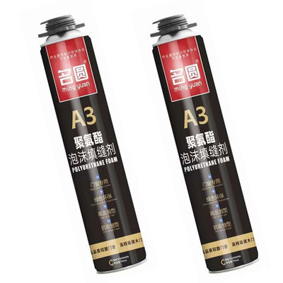 قیمت خوب خشک شدن قوی و سریع PU فوم چسب آبپاش رنگ قابل تنظیم آنلاین