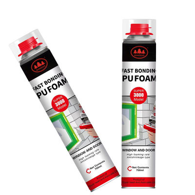 قیمت خوب 15min Curing Time Polyurethane Foam Sealant Smooth Paste for Professional Sealing Applications آنلاین