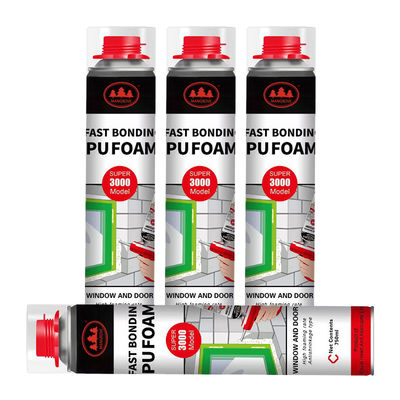 قیمت خوب Fast Drying Polyurethane Styrofoam Flexible 750 Ml Pu Foam Doors Joints آنلاین