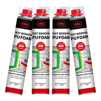 قیمت خوب Quick Curing and Superior Expansion Ability Polyurethane Foam Sealant for Sealing آنلاین