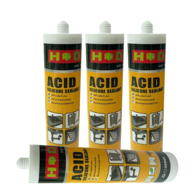 قیمت خوب درزگیر سیلیکونی شفاف 300 میلی‌لیتری پنجره و درب، مقاوم در برابر آب و هوای بیرون، بر پایه استیک اسید آنلاین