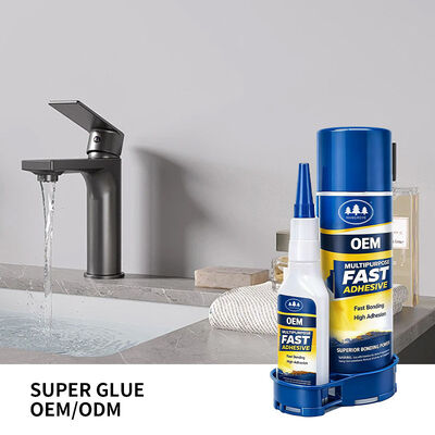 قیمت خوب Super Fast Dry Glue MDF Activator Kit with Cyanoacrylate on Wood Acrylic Ethyl Sealant Spray Fast Drying Super Glue آنلاین