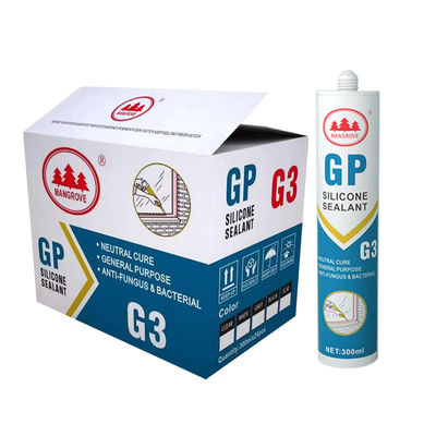 1200 GP چسب سیلیکون اسید سیلانت شفاف برای ساخت و ساز مهر