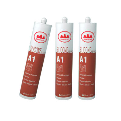 قیمت خوب چسب شیشه ای سیلیکون اسیدی مهر و موم خاکستری سیاه سفید شفاف مقاومت UV آنلاین