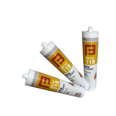 قیمت خوب 100٪ سیلیکون خنثی یک بخش آتش درجه بندی مهر و موم ضد قارچ برای دیوار پرده آنلاین