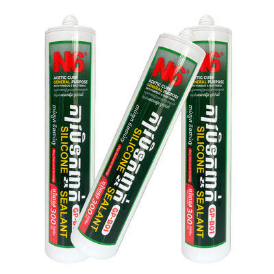 قیمت خوب سفید شفاف ضد آب اسید اسیتوکسی سیلیکون مهر و موم شیشه حمام نصب آنلاین