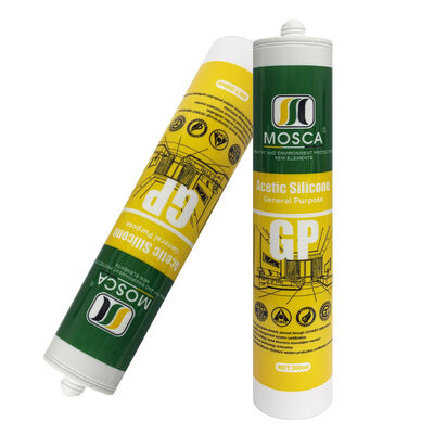 قیمت خوب ضد آب Gp اسید شفاف سیلیکون مهر و موم پنجره آشپزخانه حمام آنلاین