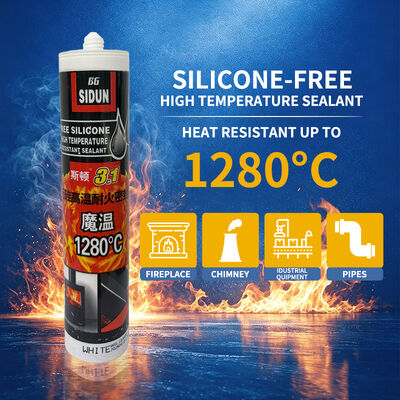 قیمت خوب چسب حرارتی بالا هود کانال فولادی ضد زنگ 1280 درجه سانتیگراد چسب ضد حریق آنلاین